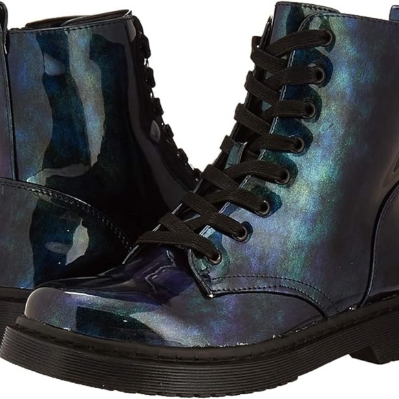 Fergalicious Combat Boot Martina Blue - Picture 6 of 6